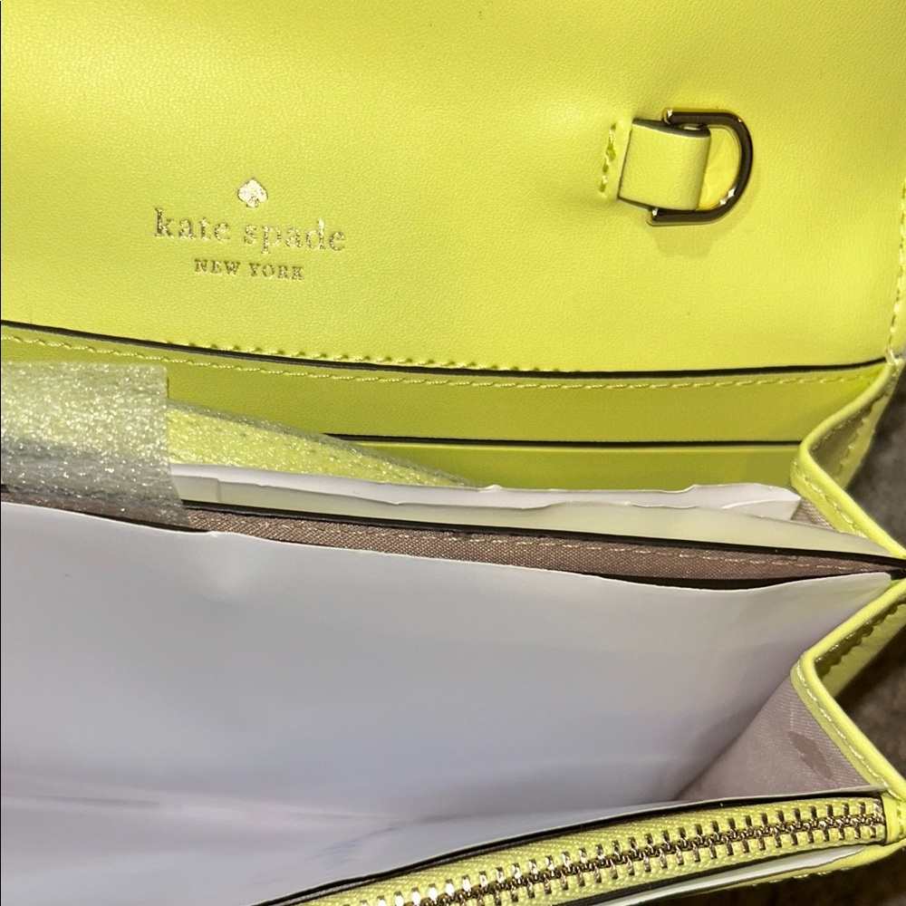 Kate Spade Lemon Yellow Crossbody Bag - Picture 11 of 16